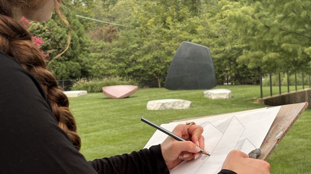 Mindfulness & Sketching in the Garden