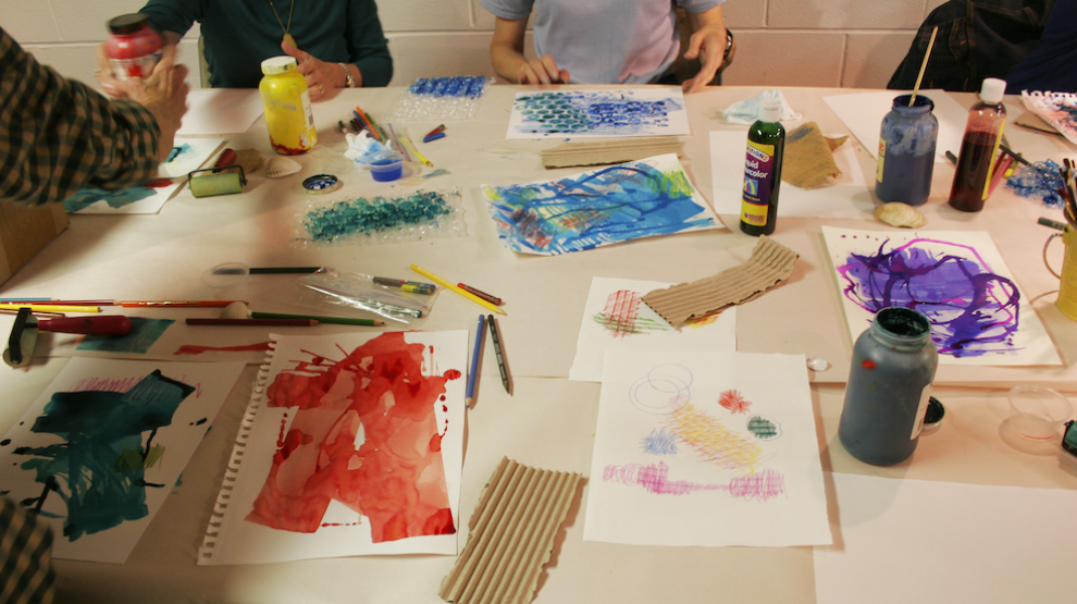 Patterns and Printmaking Art Workshop