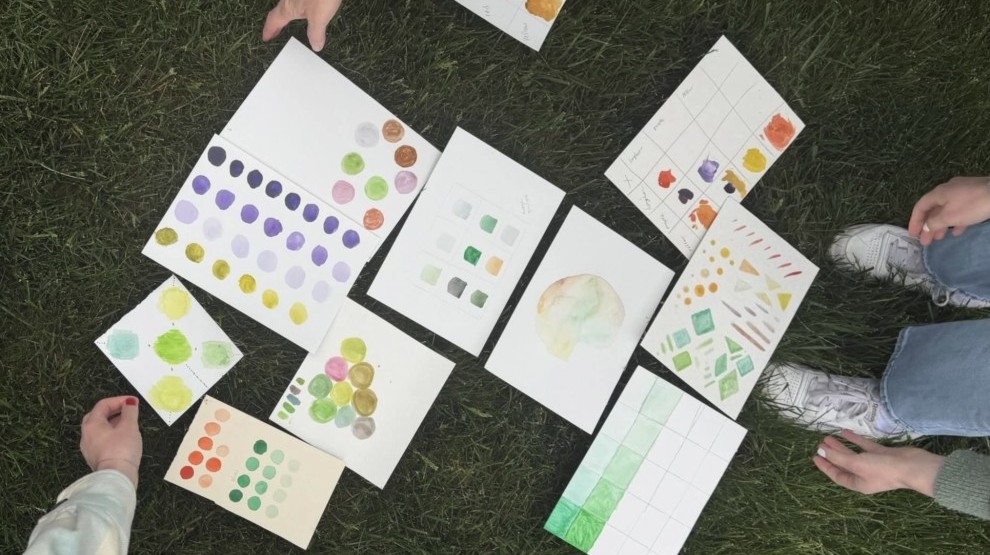 Watercolor Memories of Fall