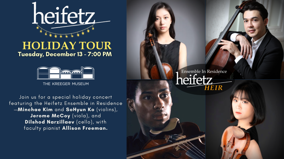 Heifetz Holiday Concert